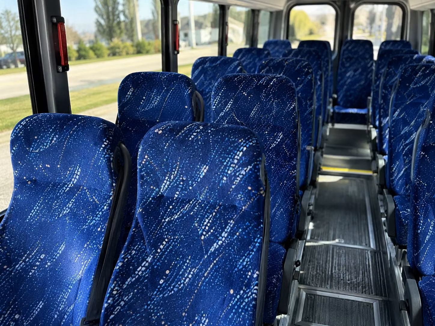 20 passenger minibus inside