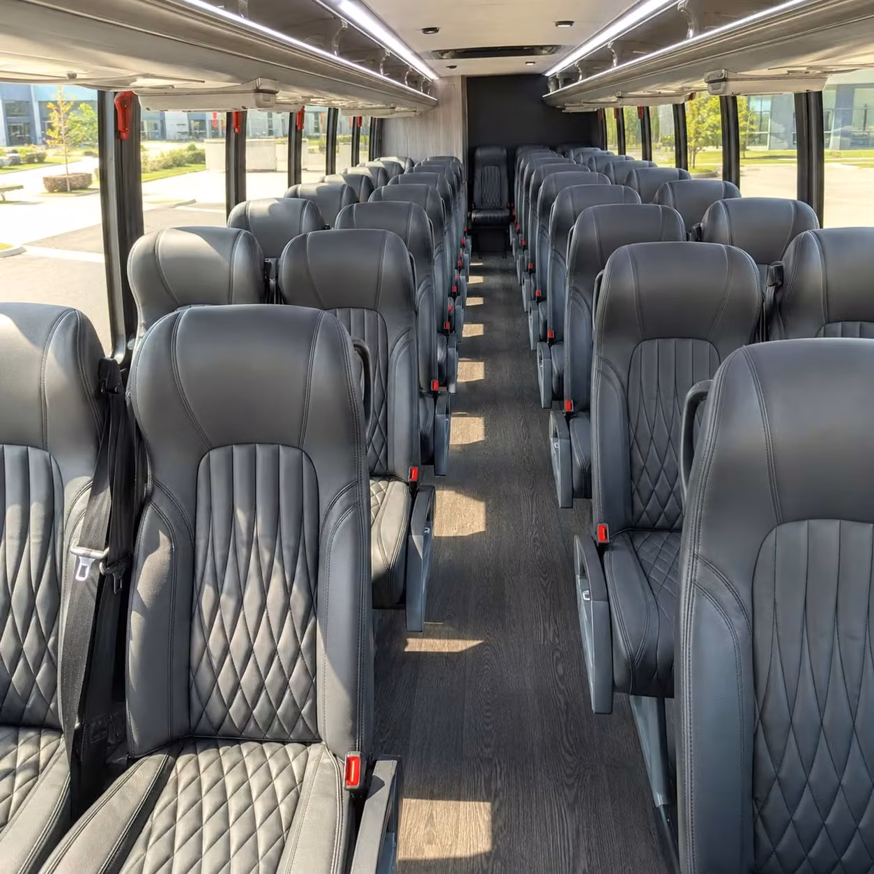 30 passenger minibus interior
