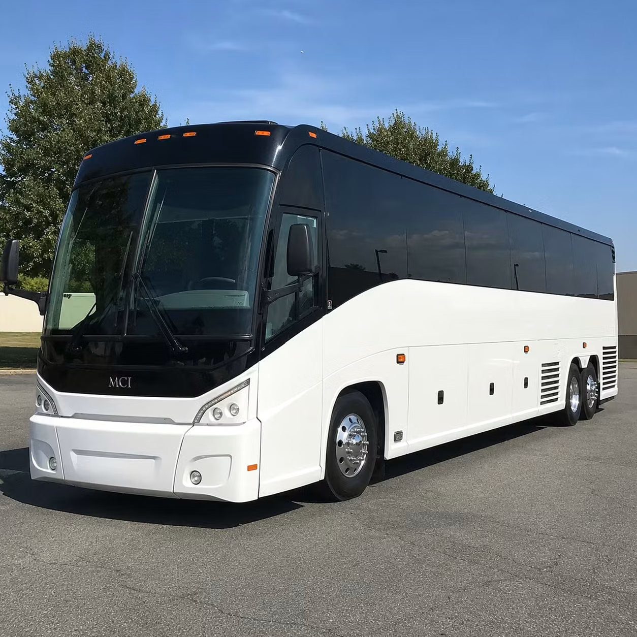 56 passenger charter bus