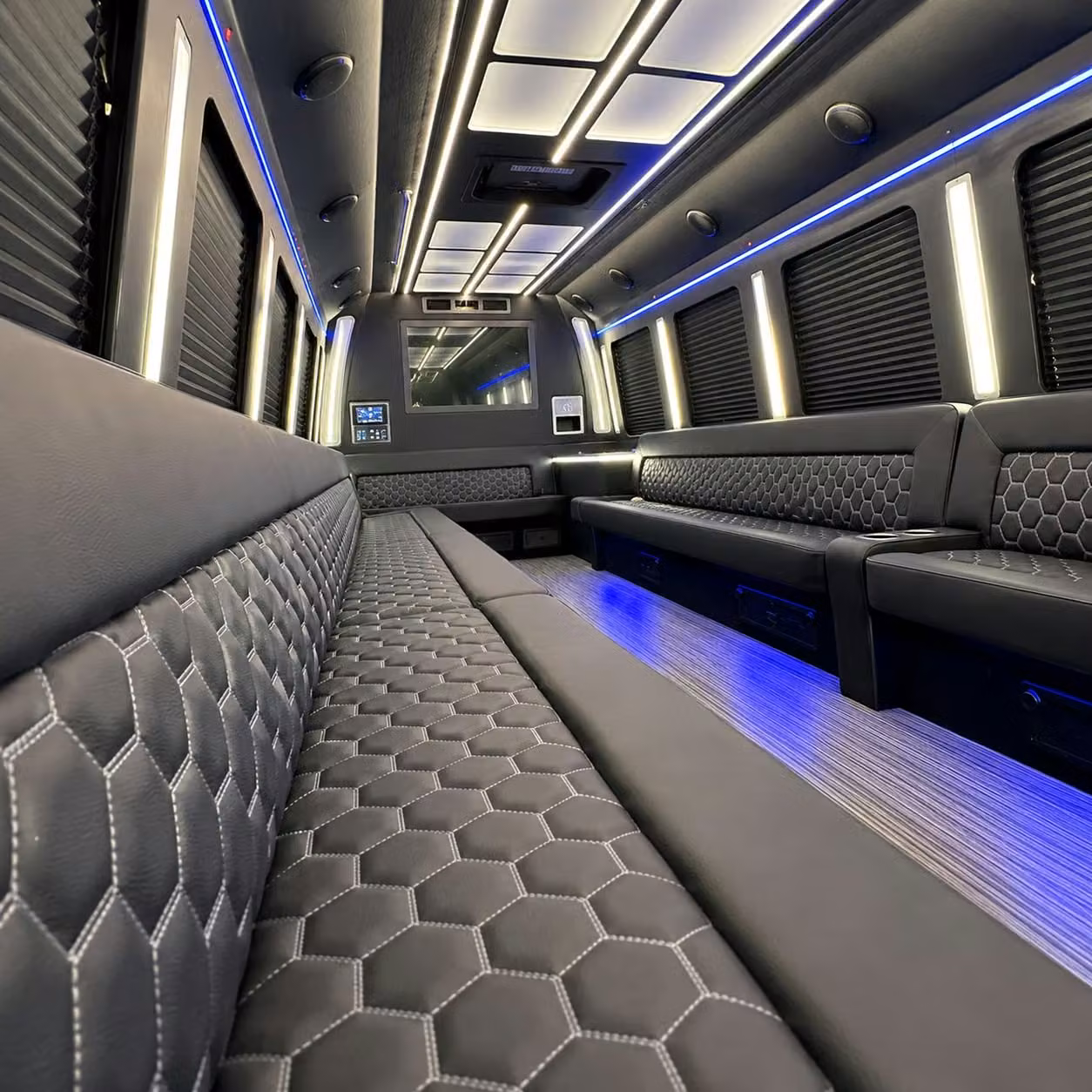party bus interior