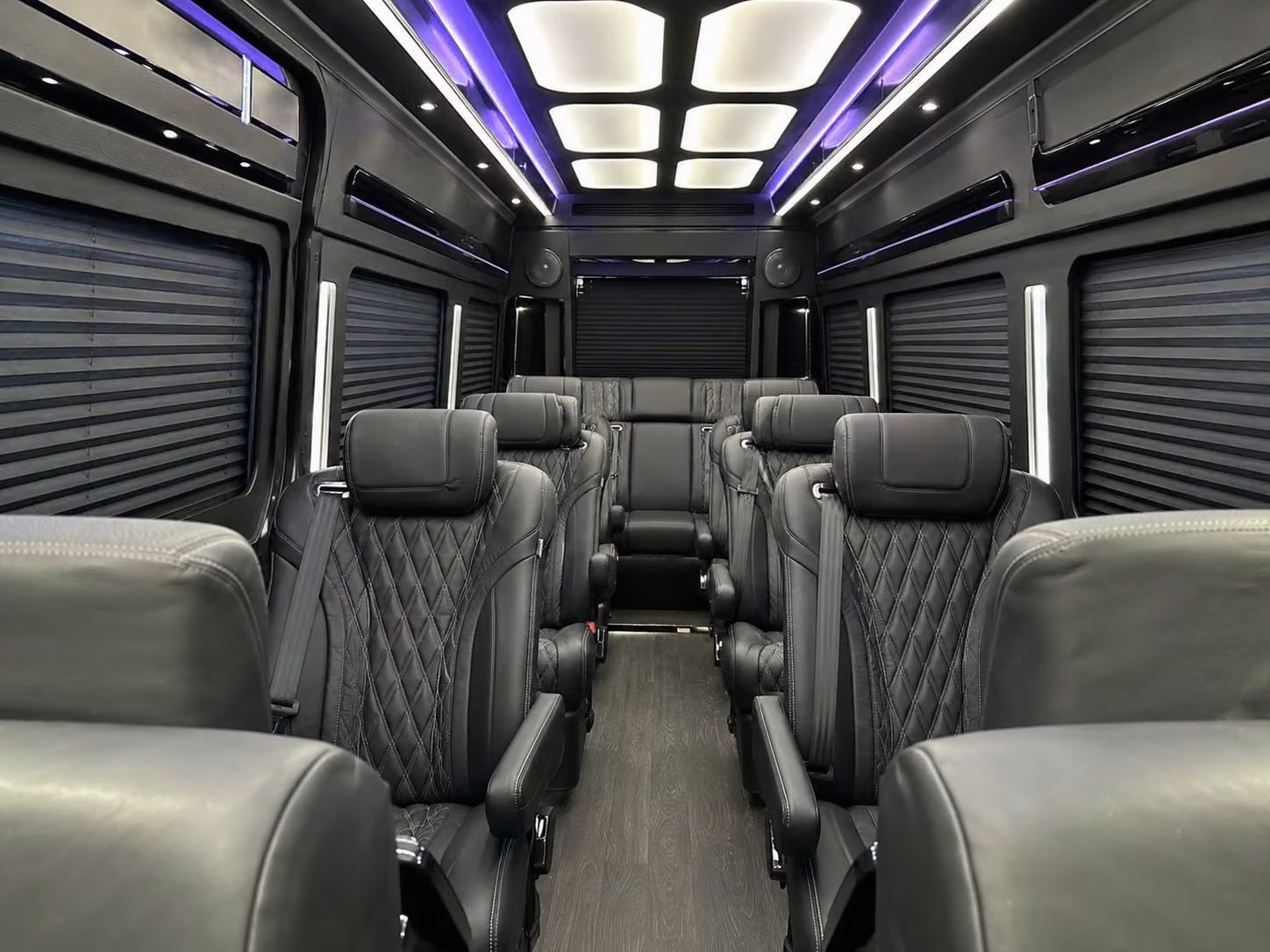 sprinter van with driver interior