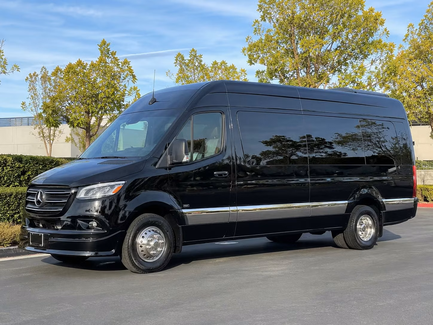 sprinter van with driver